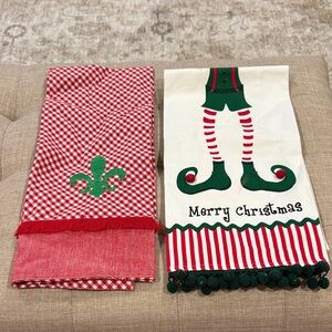 Christmas Themed Kitchen Towels